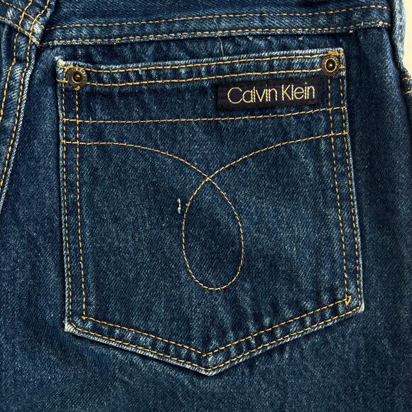 80s Calvin Klein high waisted jeans 1980s vintage - Picture 3 of 10
